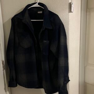 Columbia Men's Blue and Black Jacket